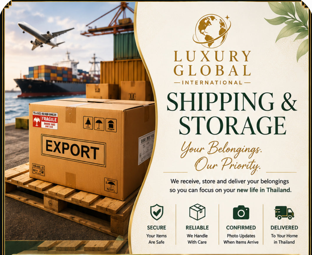 Thailand Shipping & Annual Storage Concierge
